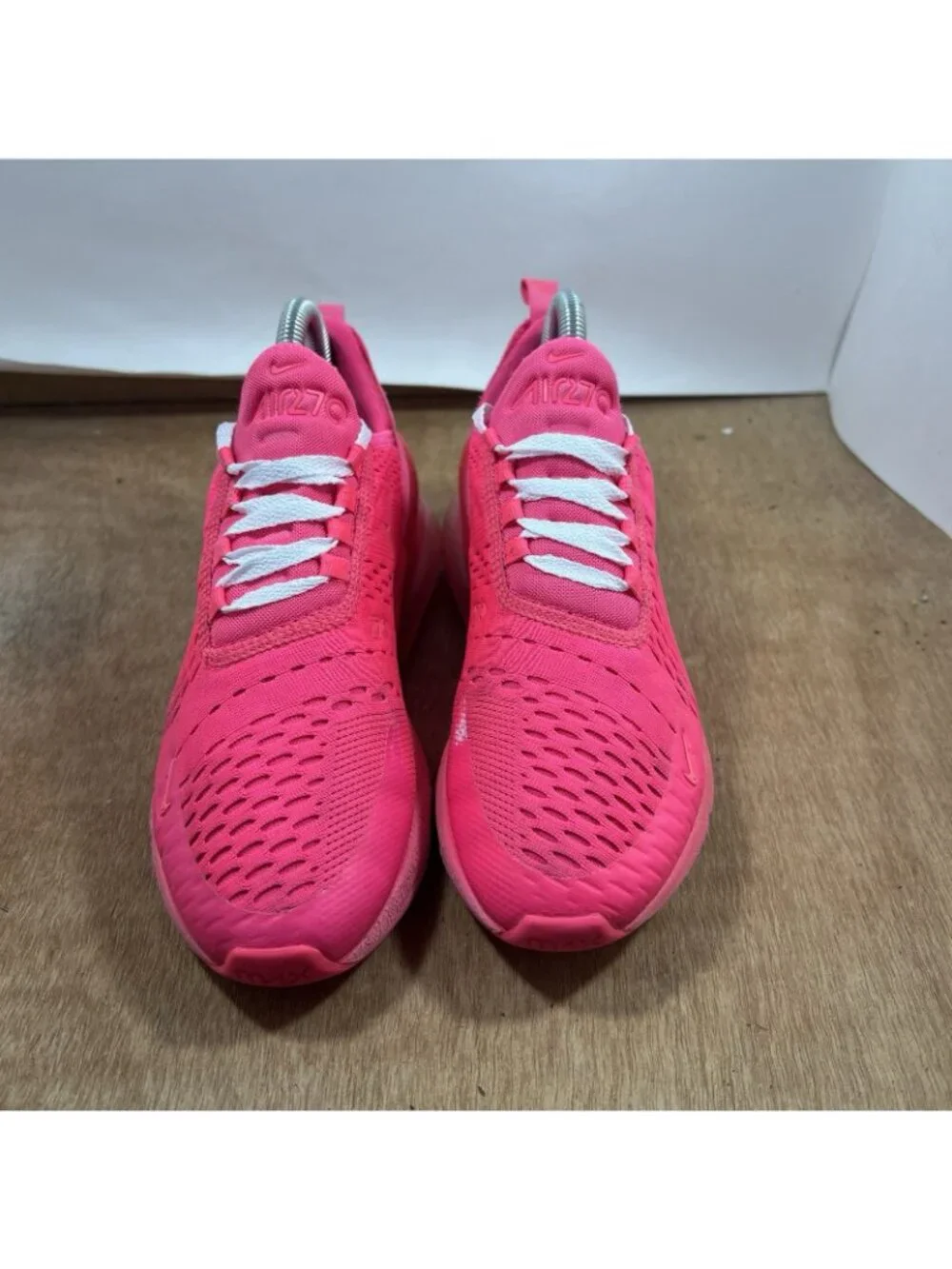 Nike Air Max 270 Hyper Triple Pink Women Size 7 Shoes FD0293-600
